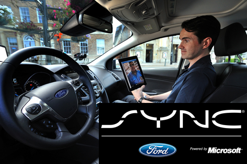 Jay Leno and Jimmy Carr Use Ford SYNC Technology (UK)