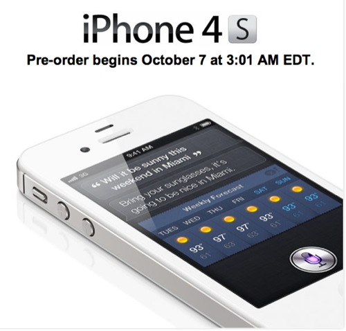 iPhone 4S: 3 milioni il primo weekend, 25 milioni nel primo trimestre 