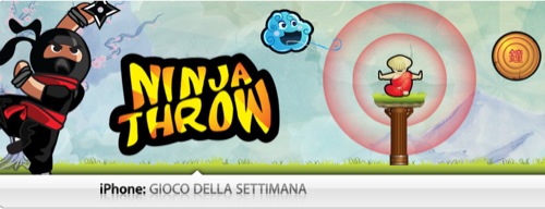 Gioco Della Settimana: Ninja Throw HD