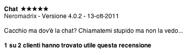 Recensione App Store