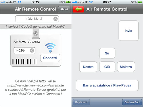 Air Remote Control: controllare funzioni essenziali del computer da iPhone [codice omaggio]