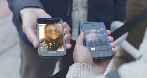 Spot Galaxy S II: ecco cosa pensa Samsung dell'utente iPhone