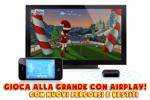 Gameloft introduce Airplay su Let's Golf 3