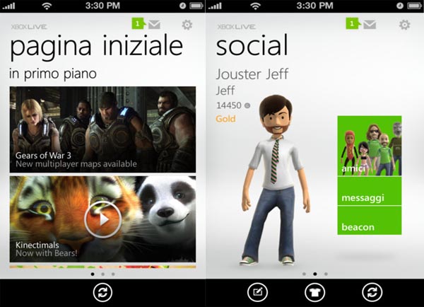 My Xbox LIVE: l'app ufficiale per la gestione del vostro account Xbox Live