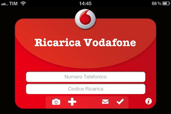Ricarica Vodafone: riscuoti rapidamente la ricarica appena acquistata