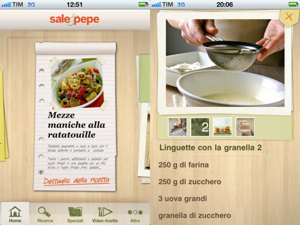 Sale & Pepe: il famoso magazine di cucina arriva su iPhone