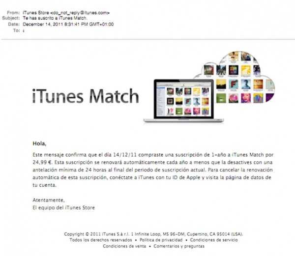 iTunes Match EU