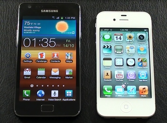 Galaxy-S-ii-vs-iPhone-4S