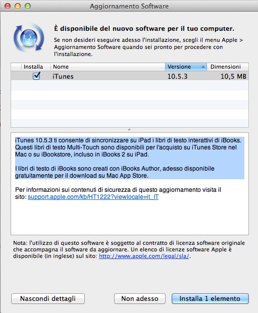 iTunes 10.5.3