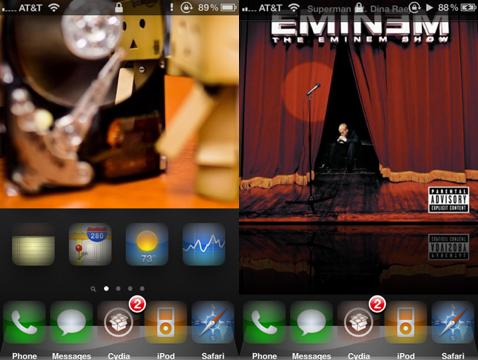 GravityLockScreen aggiornato per iPhone 4S e iOS 5 
