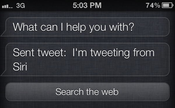 Sireet: un tweak per inviare tweet con Siri (Jailbreak) 