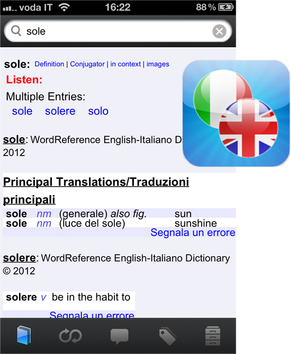 iEnglish: l'inglese nel tuo iPhone