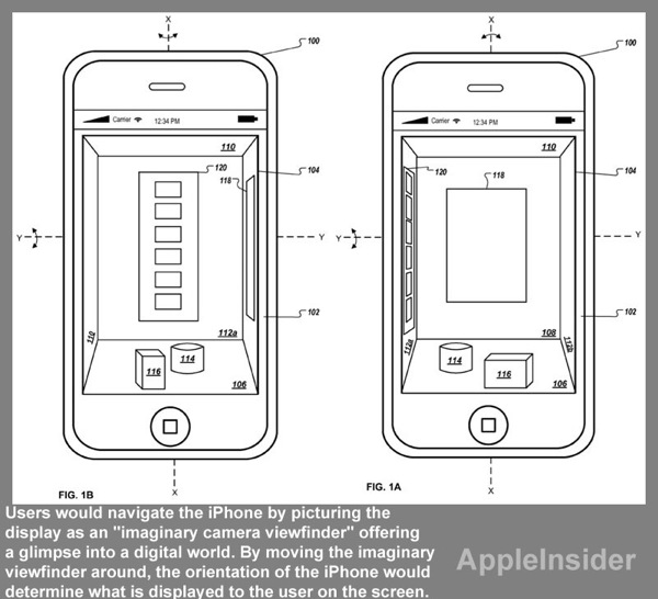 iOS in 3D: un nuovo brevetto conferma che Apple ci sta lavorando
