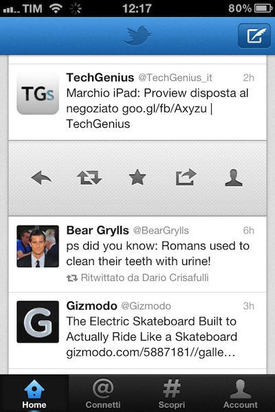 Twitter for iPhone 4.1