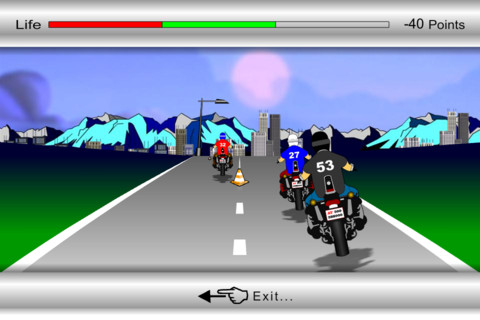 Moto Racing 2012: un gioco anni 80 su iPhone