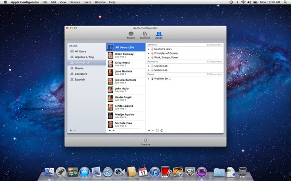 Apple Configurator: il software (di Apple) per usare iOS in classe 