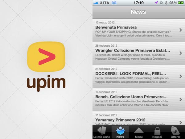 Upim: app ufficiale in App Store