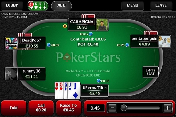 PokerStars: la prima app per giocare a poker con soldi veri su App Store