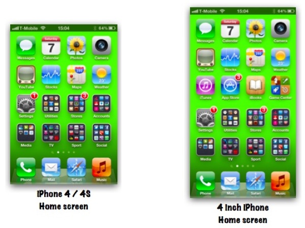 iPhone 6: schermo da 4 pollici con nuove proporzioni? 