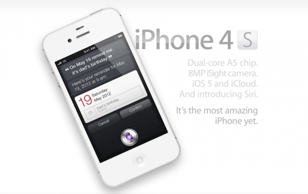 Tim Cook rivela che la "S" di iPhone 4S sta per Siri