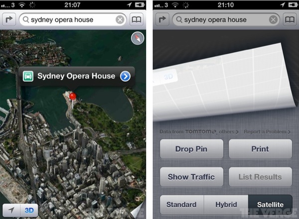 iOS 6: la nuova app Mappe utilizza dati TomTom