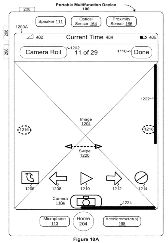 iOS: Apple vince il brevetto per le barre di scorrimento 