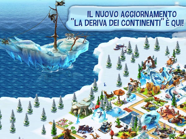 Gameloft aggiorna l’Era Glaciale: Il Villaggio