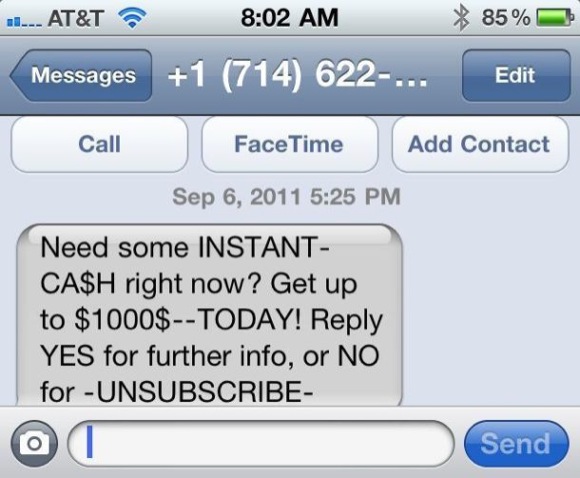 SMS Spam