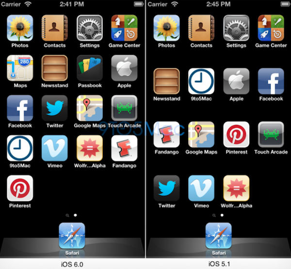 iOS 6 è scalabile per uno schermo da 4 pollici 