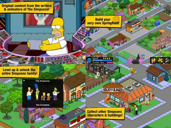 The Simpsons: Tapped Out torna su App Store 