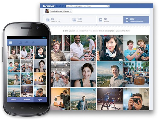 Facebook: presto sincronizzazione automatica delle foto