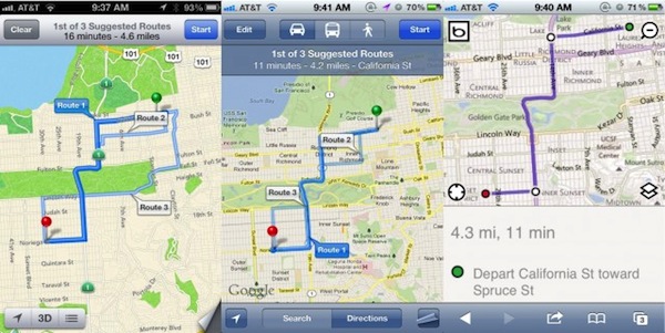 iOS 6: le ragioni dell'addio a Google Maps 