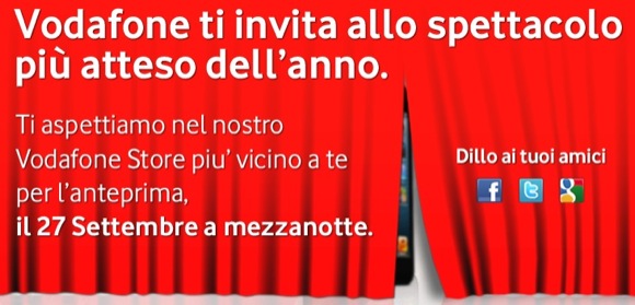 Notte bianca Vodafone