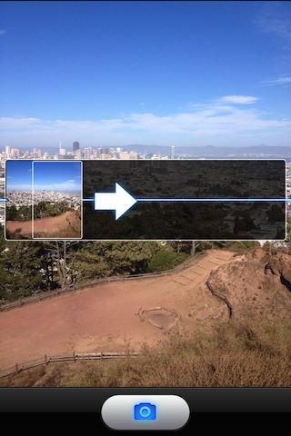 Panoramica, fotografie a 180° con iOS 6 