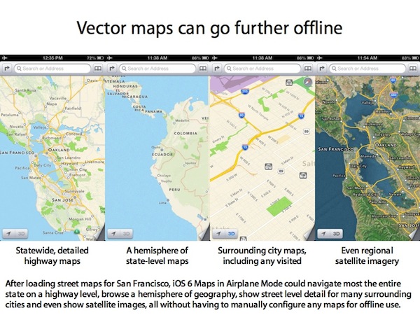 iOS 6: le mappe possono essere usate anche offline 