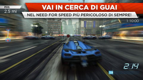Need for Speed Most Wanted sbarca su App Store