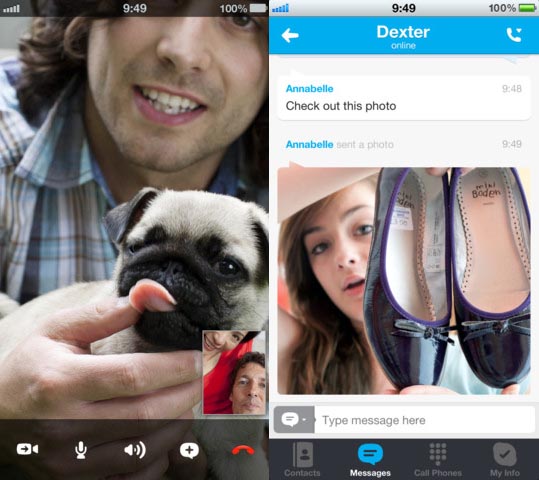 Skype iPhone 5