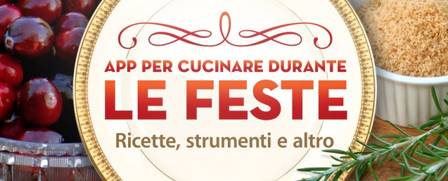 App per cucinare durante le feste