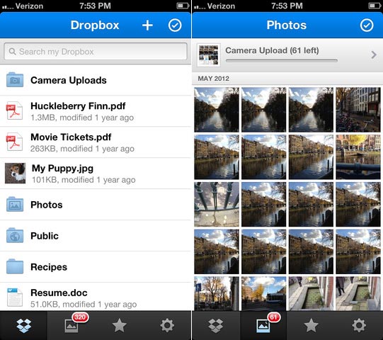 Dropbox: versione 2.0 con nuova veste grafica