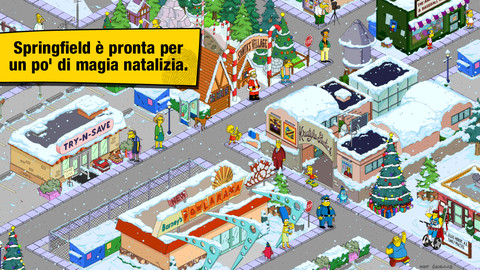 I Simpson: Springfield si aggiorna per Natale