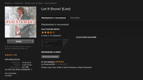 Let It Snow (Live) di Rod Stewart