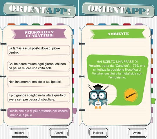 OrientApp: l'app per l'orientamento universitario 