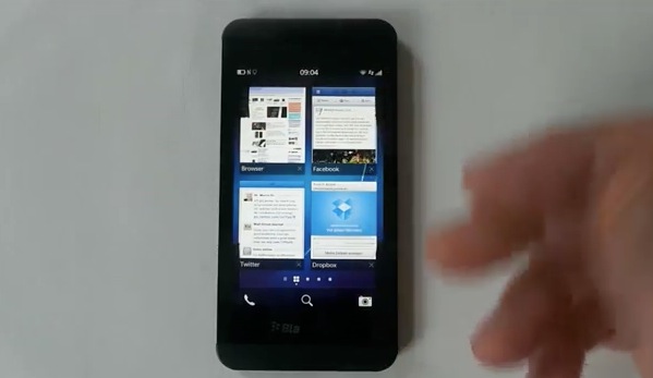 BlackBerry Z10: vediamo l'iPhone-killer di RIM in video