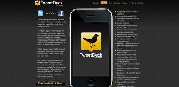 Twitter dice addio all'app TweetDeck per iPhone (e non solo)