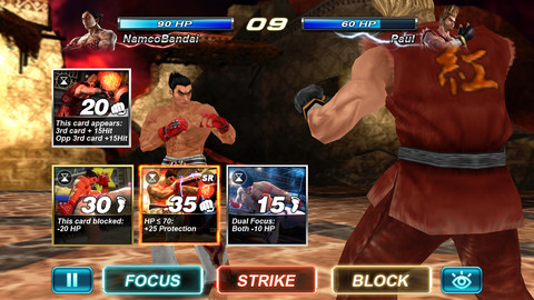Tekken Card Tournament arriva in App Store