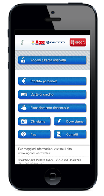 Agos Ducato: l'app ufficiale sbarca in App Store