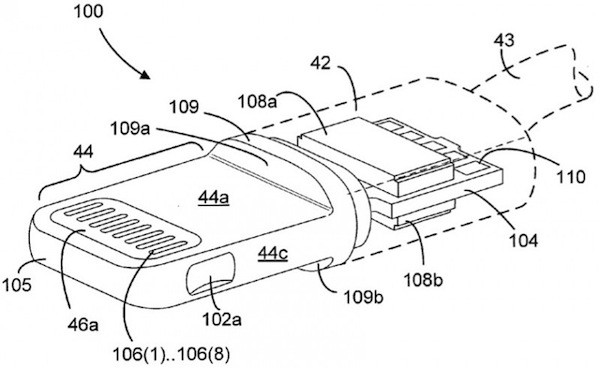 Lighting: Apple brevetta il nuovo connettore 
