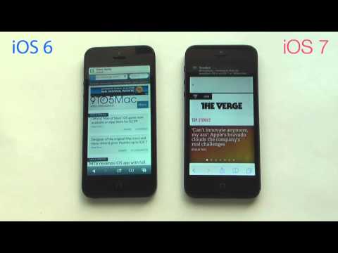 Video thumbnail for youtube video iOS 7 vs iOS 6: velocità a confronto | iPhoner
