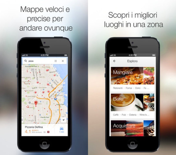 Google Maps: versione 2.3.4 su App Store