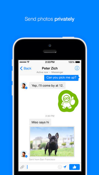Facebook Messenger si aggiorna, e sfida WhatsApp